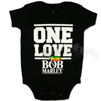 Bob Marley One Love Flag Creeper - Black