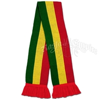 Rasta Stripe Scarf