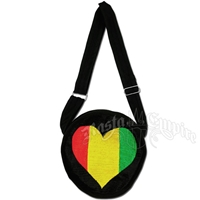 Rasta Heart Purse
