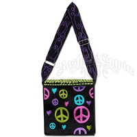 Peace Love Square Purse