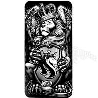 Lion and Crown iPhone Vinyl Sticker