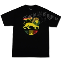 Rasta Snoop Lion Black T-Shirt - Men's