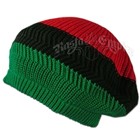 Green, Black and Red Tam