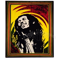 Bob Marley Smile Tapestry