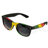 Rasta Rayban Style Sunglasses - Black