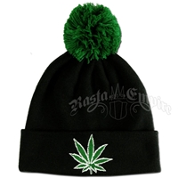 Chronic Black Cuffed Beanie