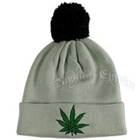 Chronic Grey Cuffed Beanie
