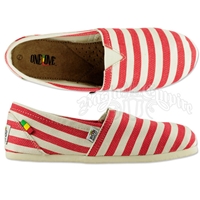 Bob Marley Rita Stripe Red - Women's
