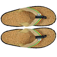 Bob Marley Cork/Hemp Natural Sandals – Men’s