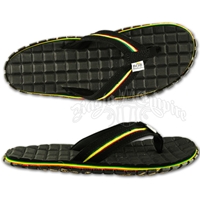 Bob Marley Rios Black Sandals - Men's