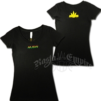 Rasta MJSW Black T-Shirt - Women's