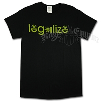 Legalize Black T-Shirt - Men's