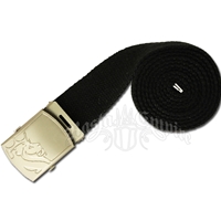 Canvas Belt- OG Abel Embossed Lion