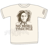 Bob Marley No More Trouble Natural T-Shirt - Men's