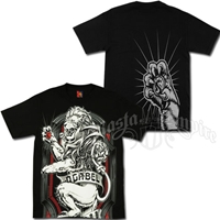 Lion Crest Black T-Shirt - Men's