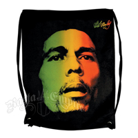Bob Marley Face Cinch Bag