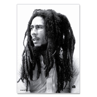 Bob Marley B/W Portrait Poster 30