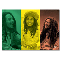 Bob Marley Rasta Collage Poster 30