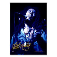 Bob Marley Blue Poster 30