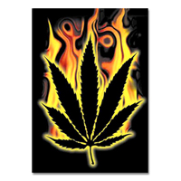 Burning Leaf Poster 30