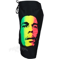 Bob Marley Face board shorts