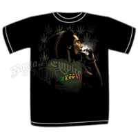 Bob Marley Reggae Black T-Shirt - Men's