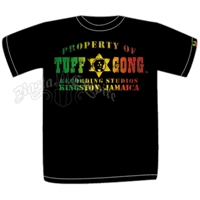 Tuff Gong Black Rasta T-Shirt - Men's