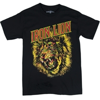 RastaEmpire Iron Lion Black T-Shirt – Men’s 