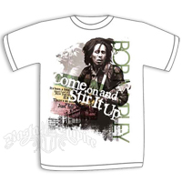 Bob Marley Stir It Up White T-Shirt - Men's
