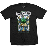SL1023 - Holy Grail Kush Strain Black T-shirt - Men's / Unisex