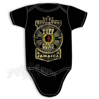 Tuff Gong Label Rasta Creeper - Black