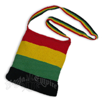 Rasta Crochet Sack