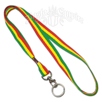 Rasta Keychain Necklace