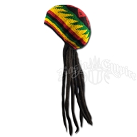Adult Fake Dreadlocks Wig with Tam / Hat
