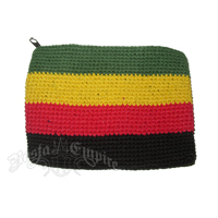 Rasta Crochet Coin Purse - Small