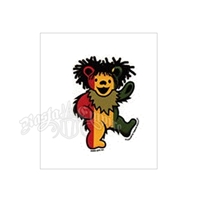 Rasta Bear Sticker