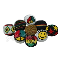 Hackysack - Assorted Rasta Designs