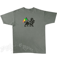Rasta Lion T-Shirt - Charcoal