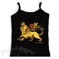 Conquering Lion of Judah Black Camisole Hettinger Collection