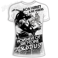 Bob Marley Exodus '77 White T-Shirt - Men's