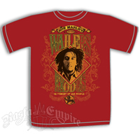 Bob Marley Exodus Emblem Cardinal T-Shirt - Men's