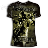 Bob Marley Revolution/Solution Black T-Shirt - Men's