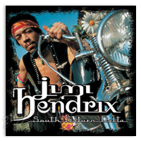 Jimi Hendrix South Saturn Delta Button/Pin