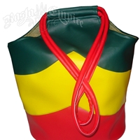 Rasta Shoulder Empress Tote Bag