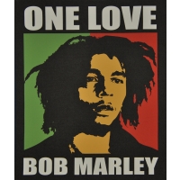 Bob Marley One Love Fleece Throw