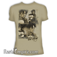 Bob Marley Guitar Concert Vintage Safari T-Shirt - Men's