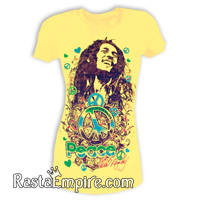 Bob Marley Peace Lemonade T-Shirt - Women's