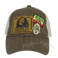 Bob Marley Passport Brown/Cream Cap
