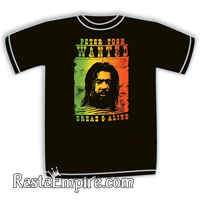 Peter Tosh Dread & Alive Black T-Shirt - Men's