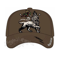 Rastafari Flex-Fit Brown Cap
